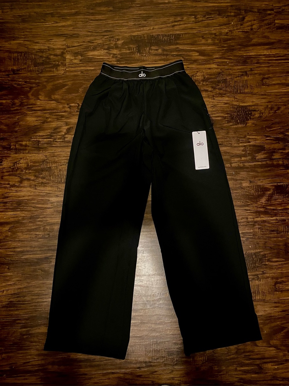 Alo Yoga Black Suit Up Trousers - Regular Sizing - Size Small
